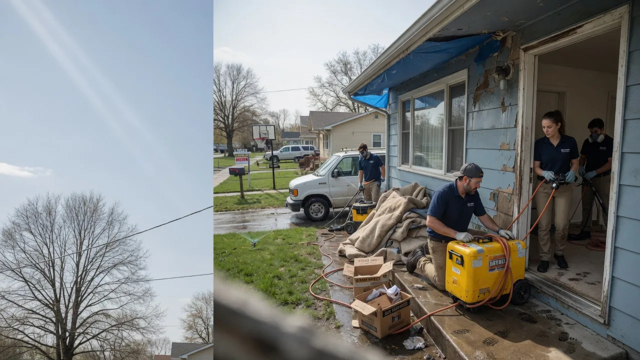 Basement Flood Cleanup in Leeds, UT near me